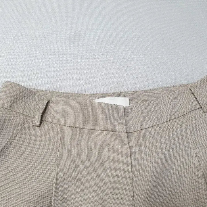 [BUNJANG] JJRO Beige Wide Slacks Pants / JJRO 베이지 와이드 슬랙스 바지 허리28~29
