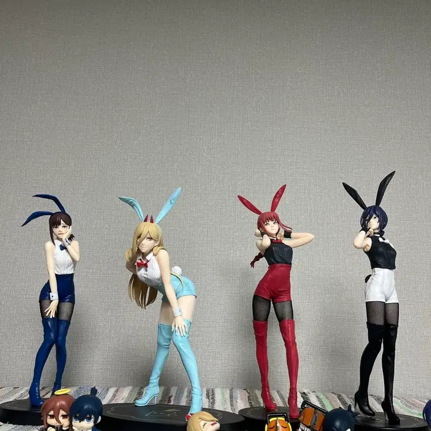 [BUNJANG] Chainsaw Man BPurte Figure Set (4 Types) / 체인소맨 비큐트 피규어 4종일괄