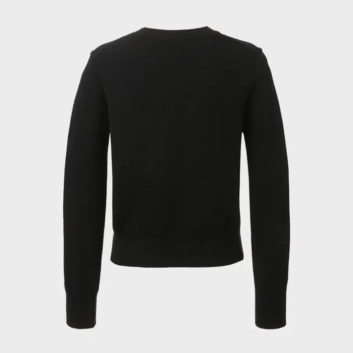 [BUNJANG] Bride And You Molly Round Wool Knit Top / 브라이드앤유 몰리 라운드 울 니트 블랙 2사이즈 새상품!