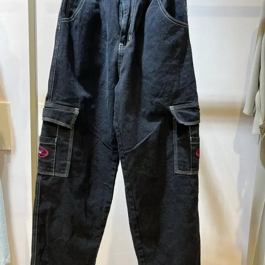 [BUNJANG] Black Cargo Denim / 카고 데님
