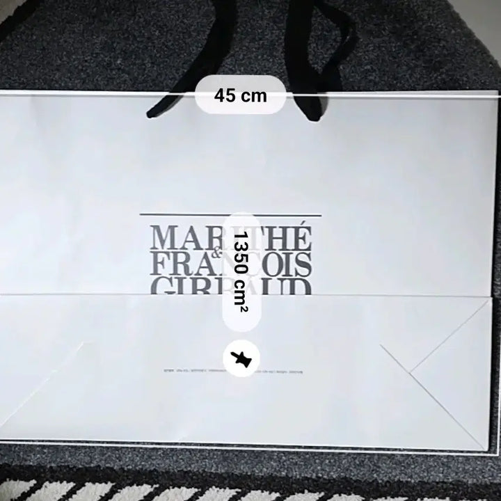 [BUNJANG] Marithe Francois Girbaud Shopping Bag / 마리떼 프랑소와 저버 쇼핑백 45*30