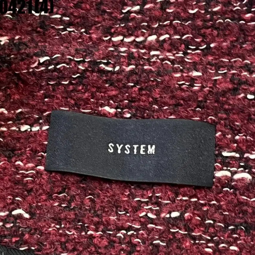 [BUNJANG] System Tweed Crop Jacket / 시스템 트위드 크롭 자켓 82-94-160 | 0421 [4]