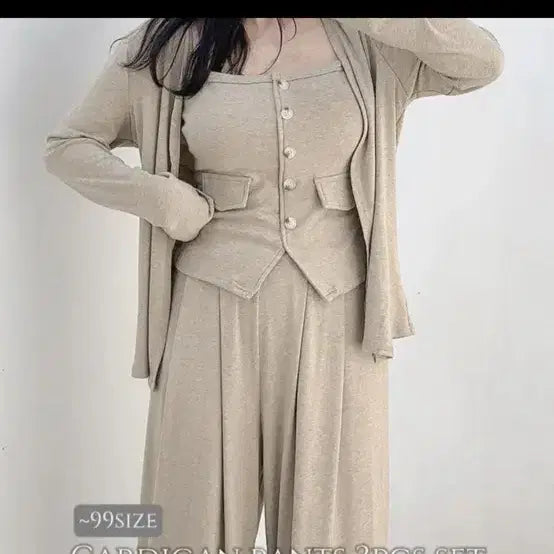 [BUNJANG] Three-Piece Set - New with Tags / 쓰리피스 세트 새상품(빅사이즈 가능)