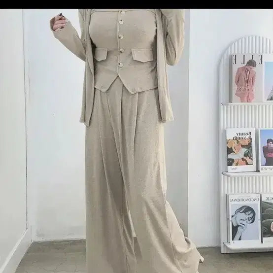 [BUNJANG] Three-Piece Set - New with Tags / 쓰리피스 세트 새상품(빅사이즈 가능)