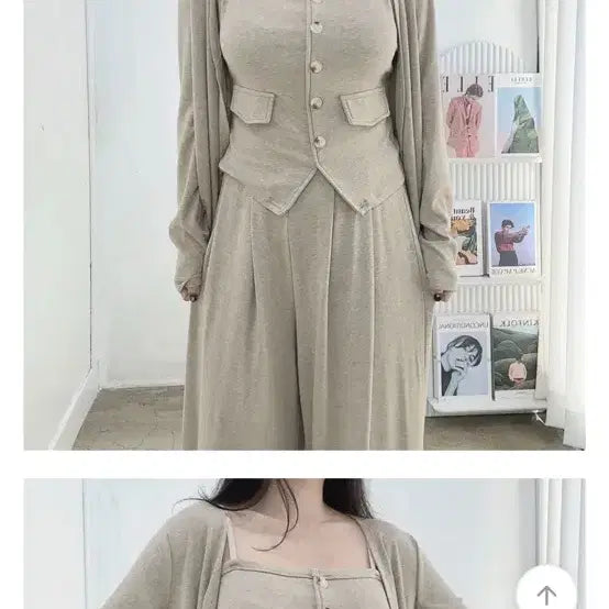 [BUNJANG] Three-Piece Set - New with Tags / 쓰리피스 세트 새상품(빅사이즈 가능)