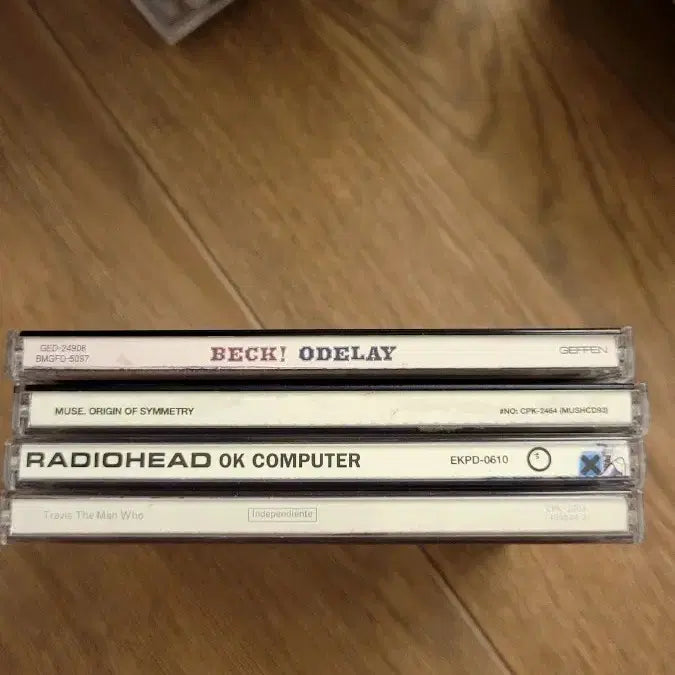 [BUNJANG] Radiohead, Beck, Muse, Travis CD Bundle / 영국뮤지션들 cd4개 라디오헤드 오케이컴퓨터 앨범 외