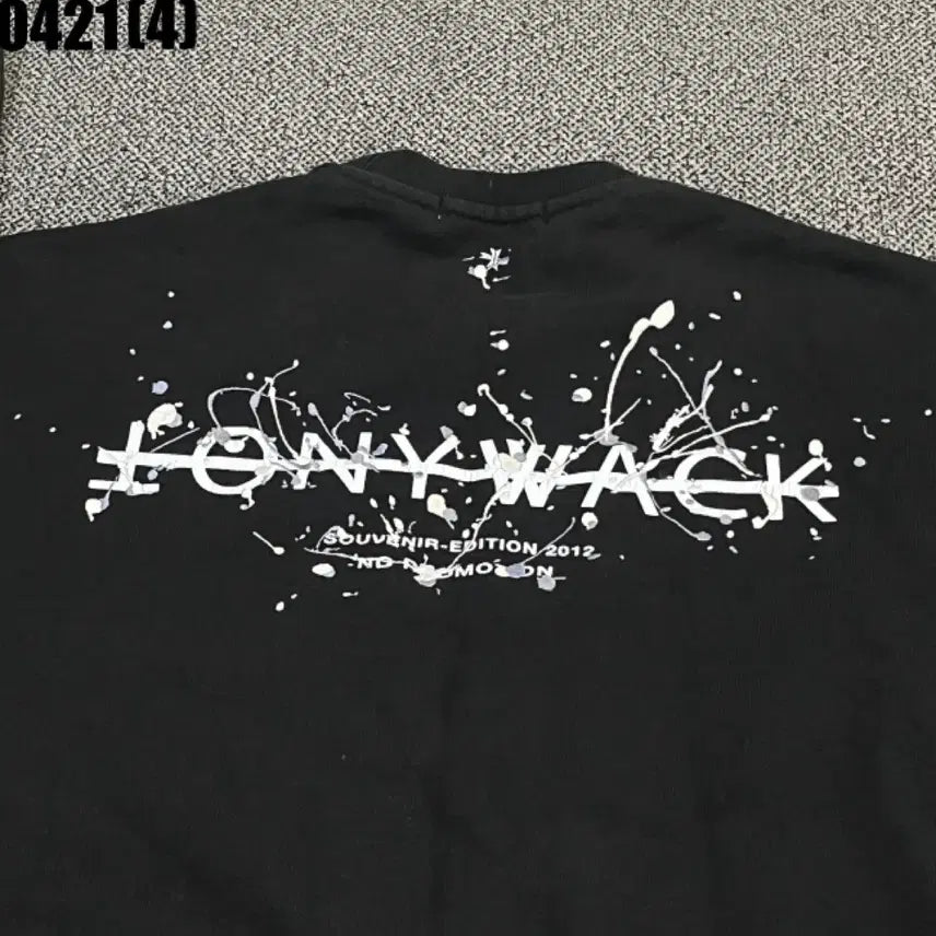 [BUNJANG] Toni Wek Printing Sweatshirt M / 토니웩 프린팅 맨투맨 티셔츠 M | 0421 [4]