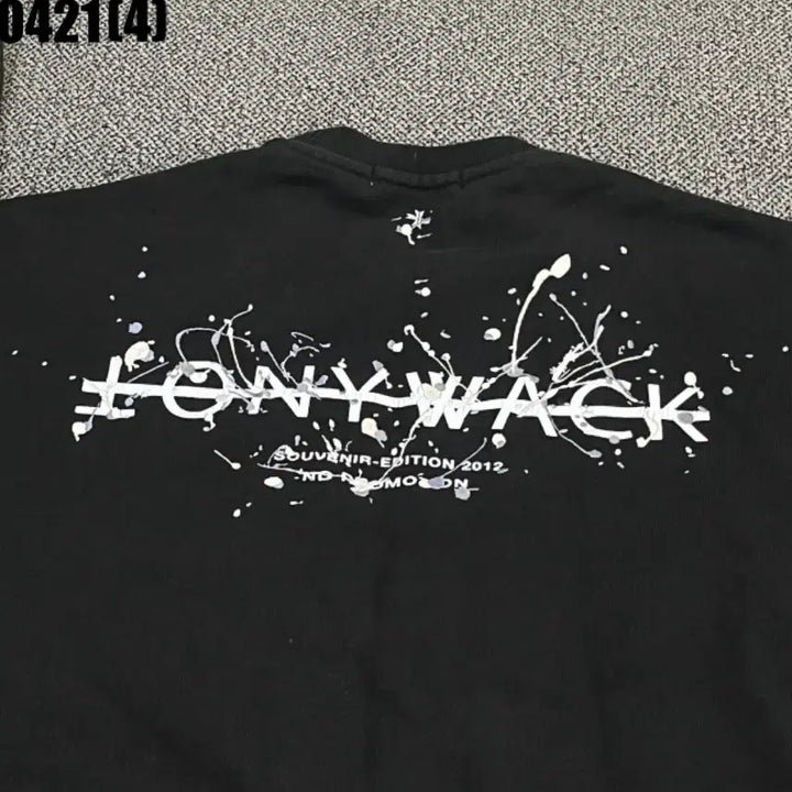 [BUNJANG] Toni Wek Printing Sweatshirt M / 토니웩 프린팅 맨투맨 티셔츠 M | 0421 [4]