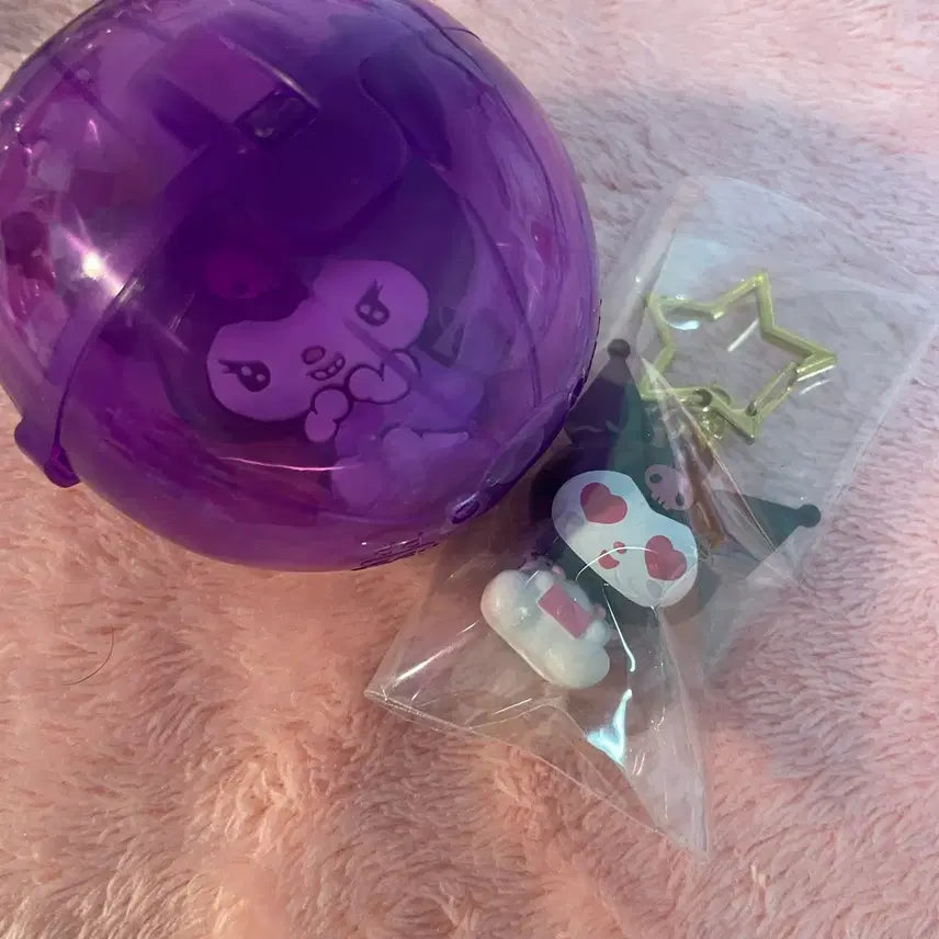 [BUNJANG] Kuromi Magnet Keychain Gacha Bundle Set / 쿠로미 자석 열쇠고리 키링 가챠 일괄판매