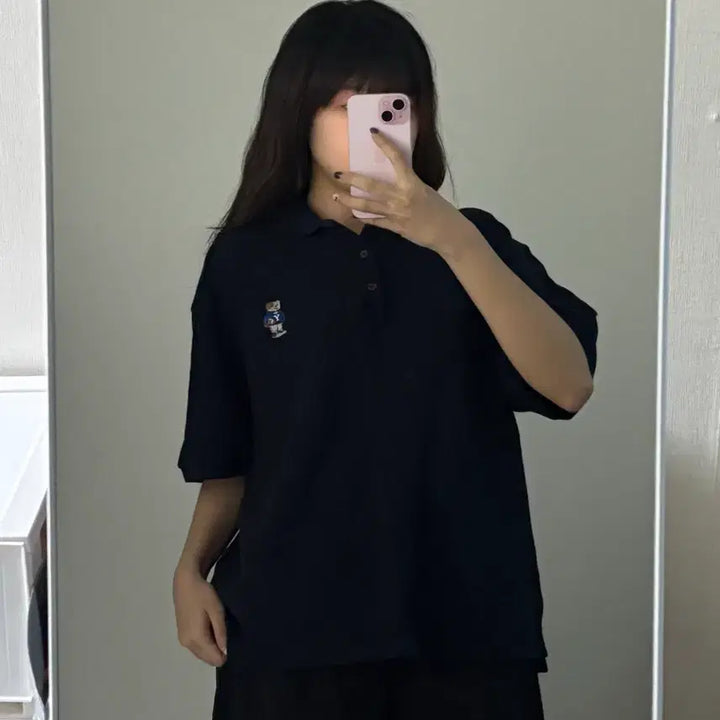 [BUNJANG] Yale Short Sleeve Polo Shirt (M) / 예일 반팔 카라티 M