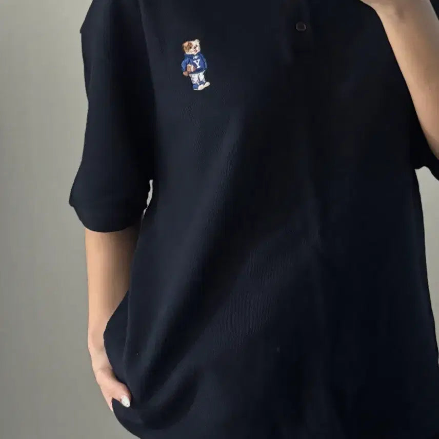 [BUNJANG] Yale Short Sleeve Polo Shirt (M) / 예일 반팔 카라티 M