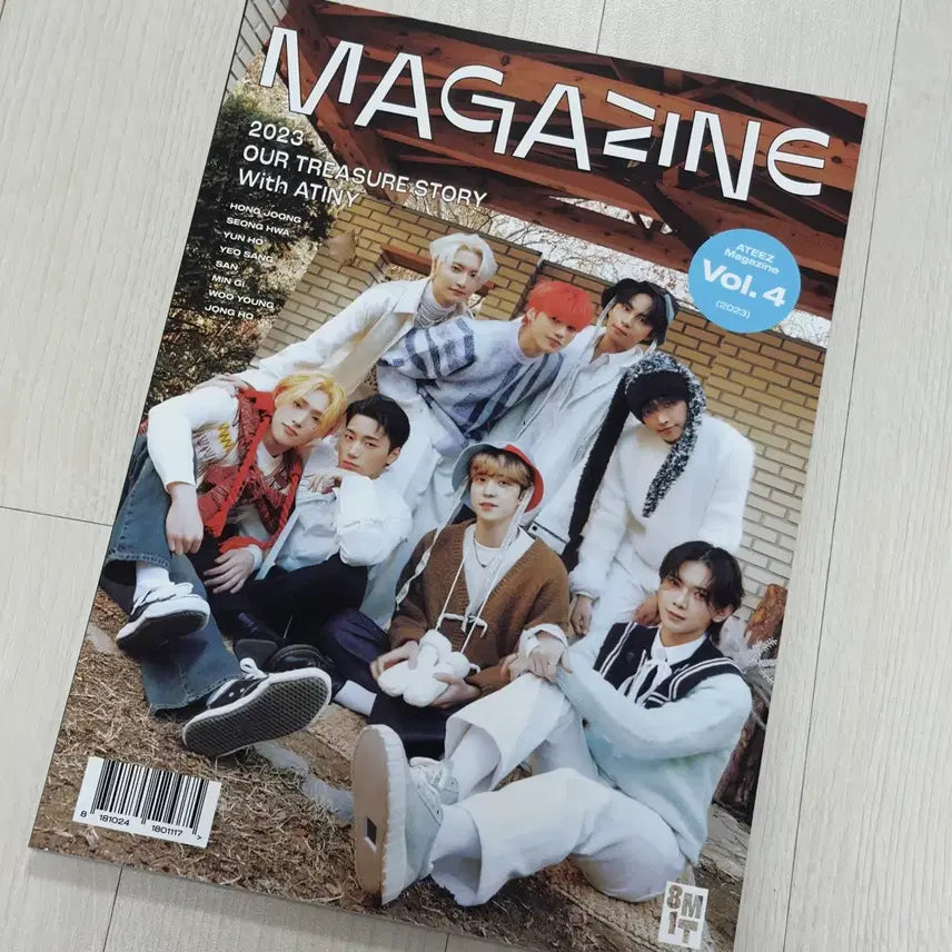 [BUNJANG] ATEEZ Magazine Vol.4 2023 매거진 / ATEEZ Magazine Vol.4 2023 매거진