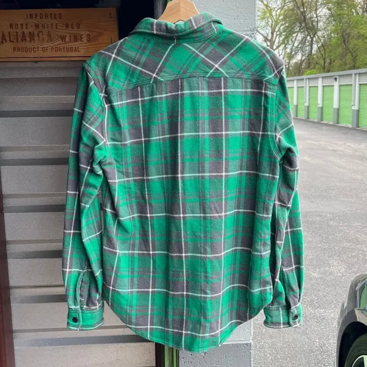 [BUNJANG] RRL Heavy Flannel Check Work Shirt / RRL 더블알엘 헤비 플란넬 체크 워크셔츠