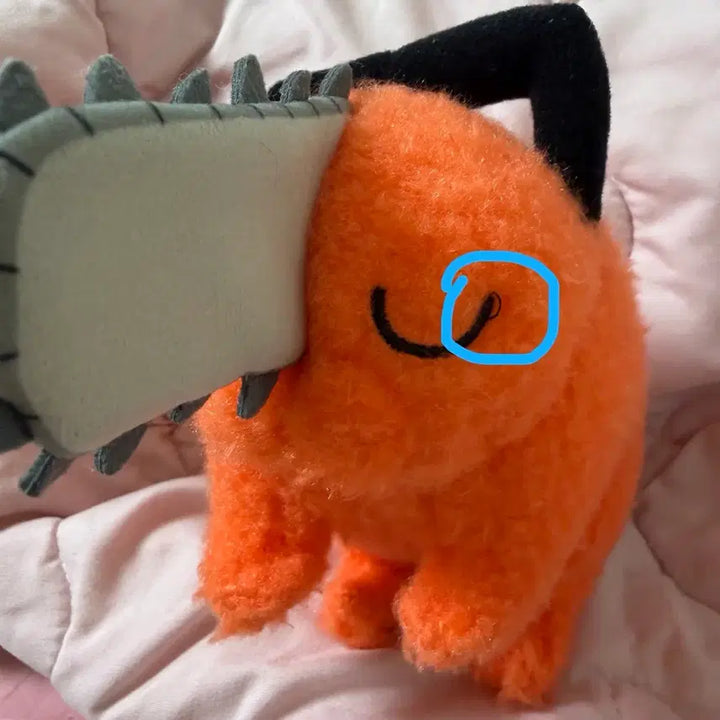 [BUNJANG] Pochita Official Plush Doll / 체인소맨 포치타 정품 누이 인형 판매해요