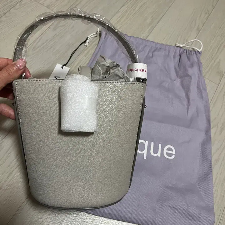 [SOLD OUT] (완전새상품) 분크 피콜로 호보백 라이트베이지
