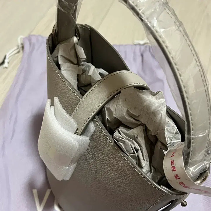 [SOLD OUT] (완전새상품) 분크 피콜로 호보백 라이트베이지
