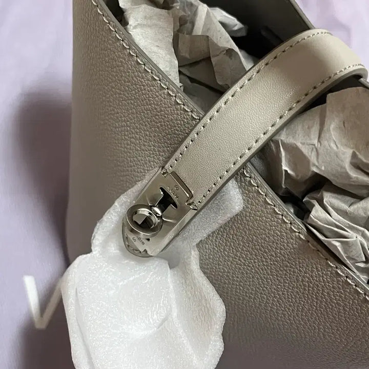 [SOLD OUT] (완전새상품) 분크 피콜로 호보백 라이트베이지