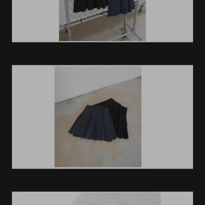 [SOLD OUT] liveforever 라이브포에버 플리츠 랩 스커트