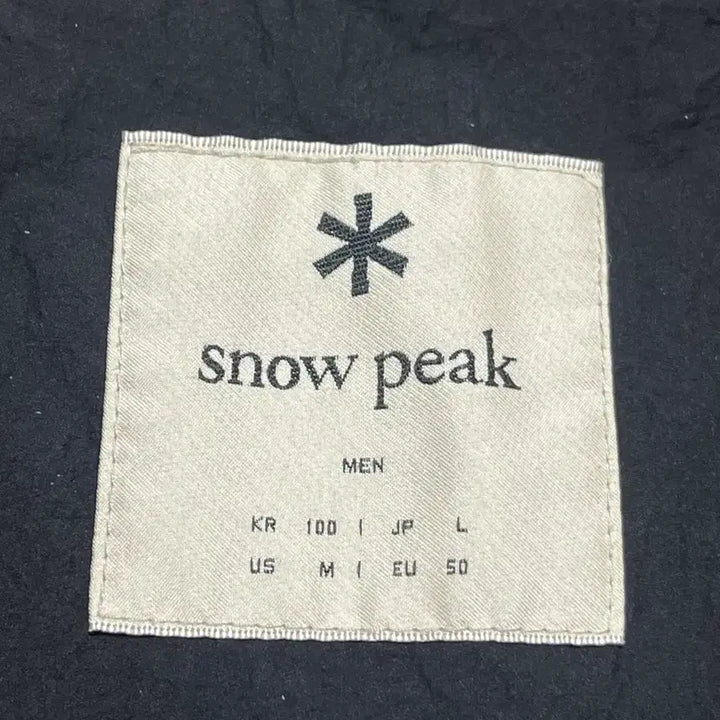 [SOLD OUT] 스노우피크 캠핑 야외 아웃도어 블랙 나일론 다기능 베스트  조끼 L
