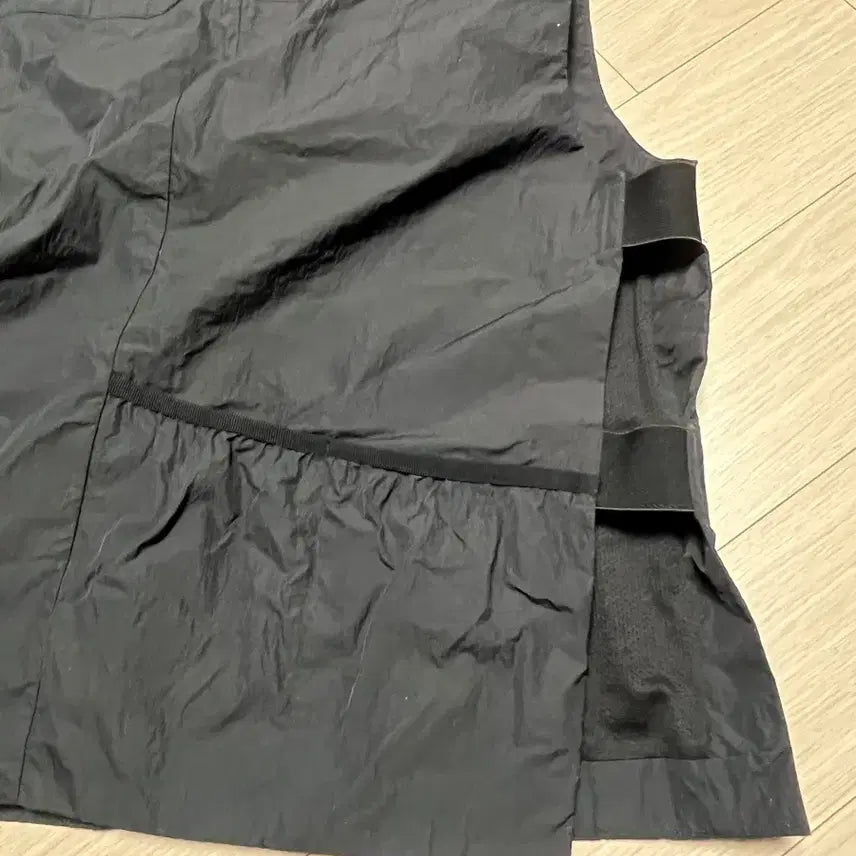 [SOLD OUT] 스노우피크 캠핑 야외 아웃도어 블랙 나일론 다기능 베스트  조끼 L