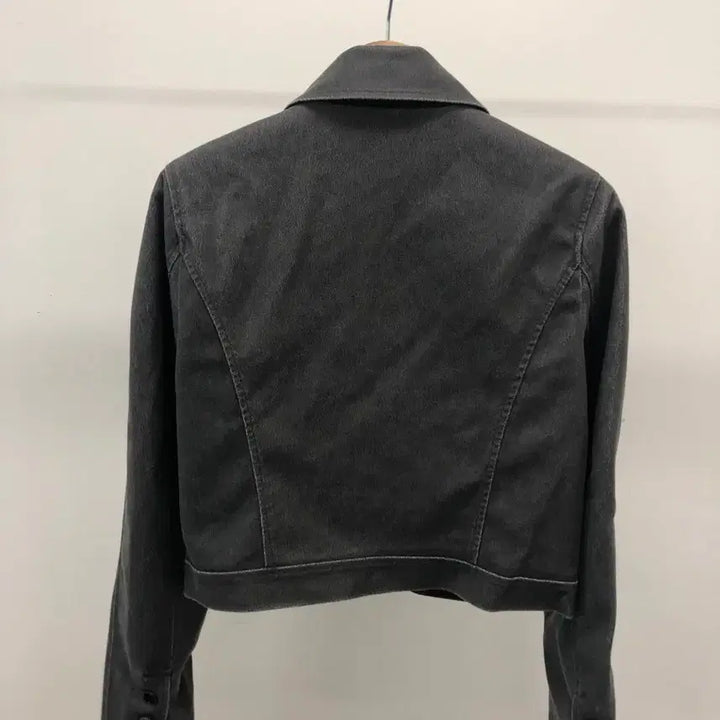 [BUNJANG] Vintage Washed Collar Jacket Charcoal / 새상품) 빈티지 워싱 카라 자켓 차콜