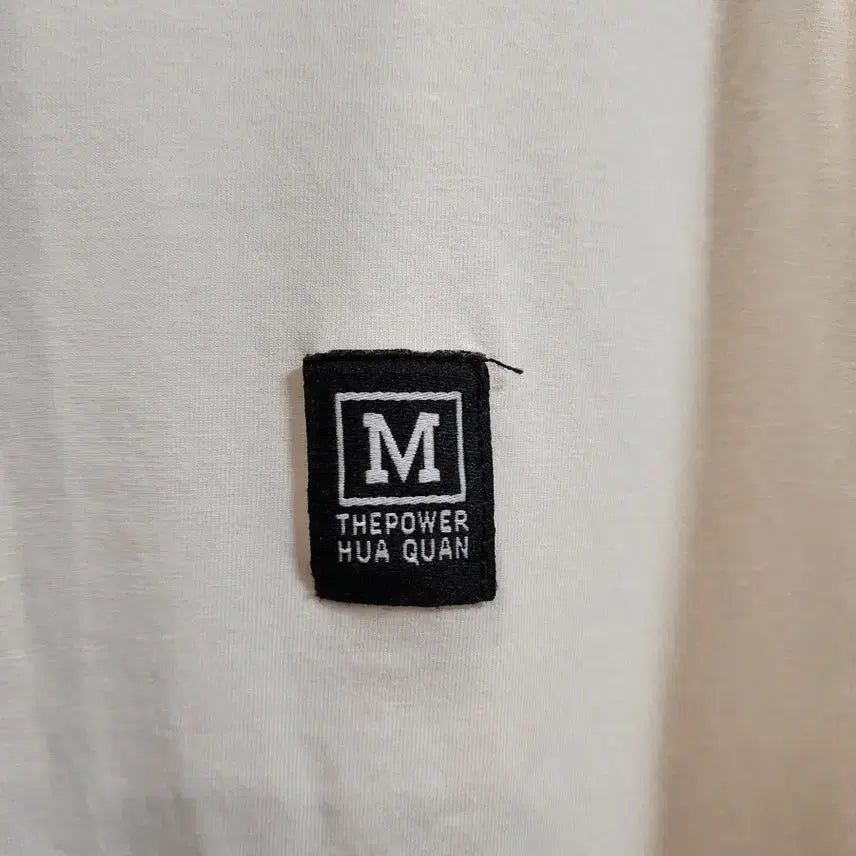 [BUNJANG] White Drop Shoulder Cotton Blend Hooded T-shirt / 여성 반팔면티 / 후드티