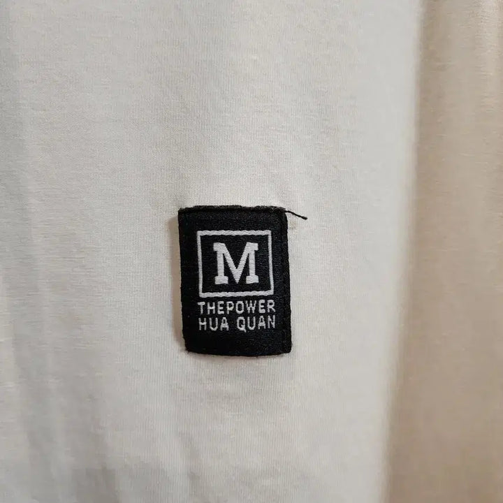 [BUNJANG] White Drop Shoulder Cotton Blend Hooded T-shirt / 여성 반팔면티 / 후드티