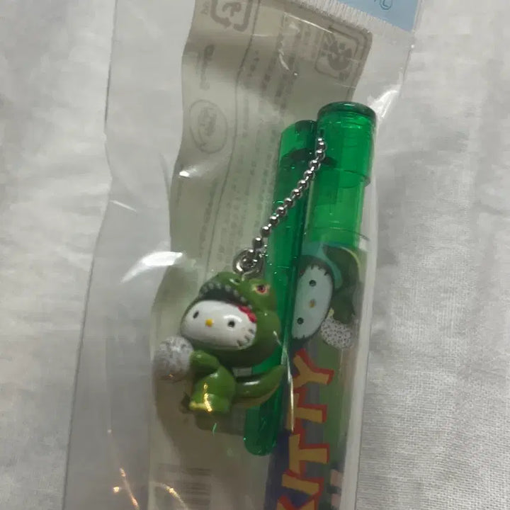[BUNJANG] Sanrio Hello Kitty Sharp Pencil with Strap and Fukui Dinosaur / 고전 산리오 키티 헬로키티 샤프 스트랩 후쿠이 공룡