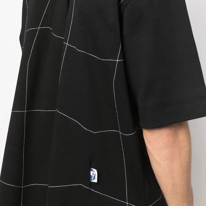 [BUNJANG] ADER Error Way Stripe Polo Shirt / 아더에러 웨이스 카라티