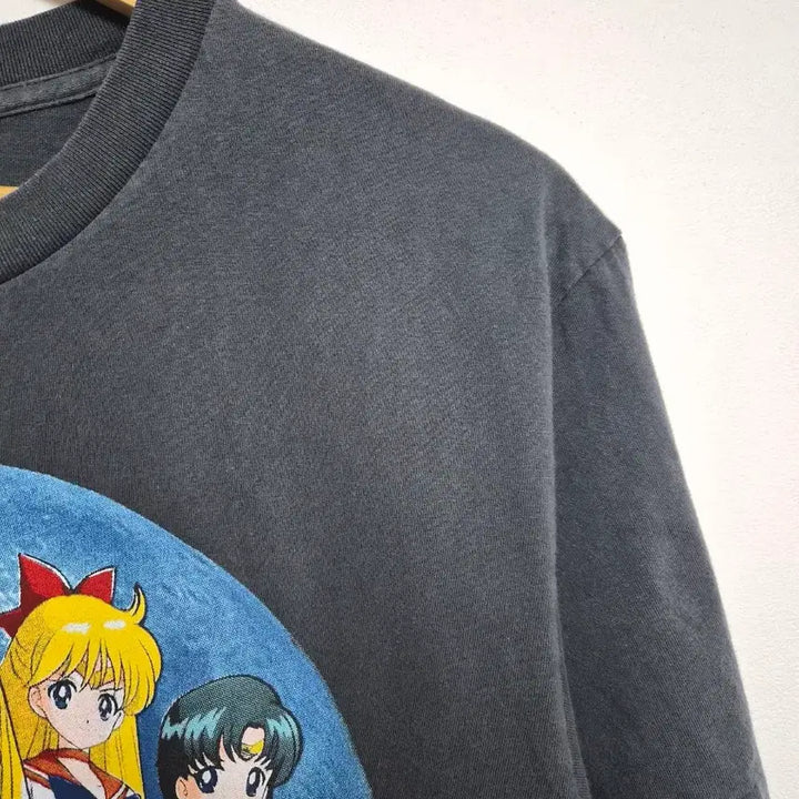 [BUNJANG] Sailor Moon Group Logo Anime T-Shirt L / JPN 세일러문 단체로고 애니 티셔츠 L - T159
