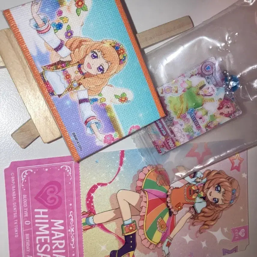 [BUNJANG] Aikatsu Maria Sakura Cherry Canvas Gashapon Bundle Set / 아이엠스타 아이카츠 마리아 사쿠라 체리 캔버스 가샤폰 일괄