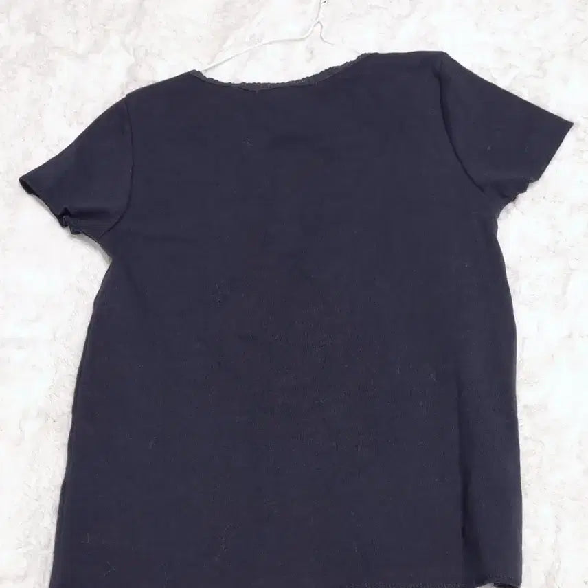 [SOLD OUT] [새상품] 네이비 리본 반팔티 에이블리