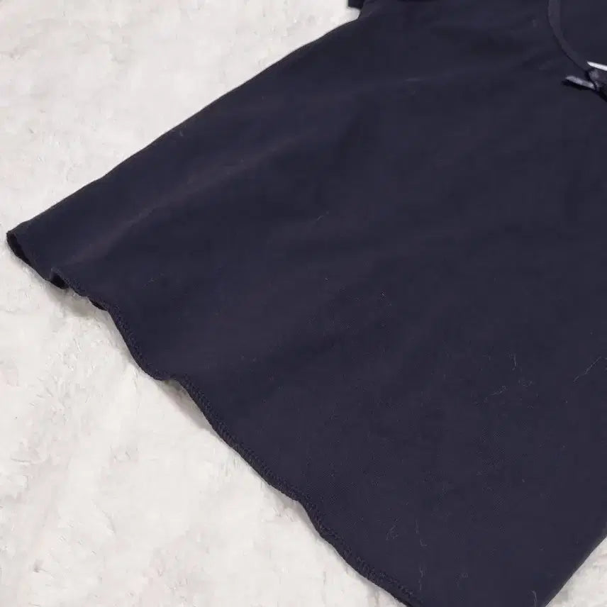 [SOLD OUT] [새상품] 네이비 리본 반팔티 에이블리