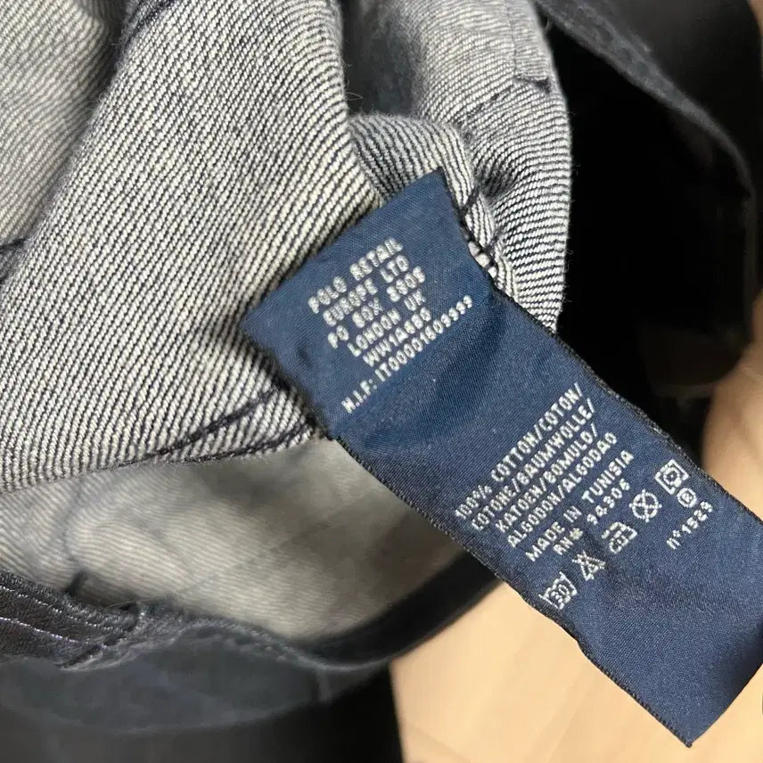 [BUNJANG] Polo Ralph Lauren Washed Denim Jacket / 폴로 랄프로렌 워싱 비조 데님 자켓 청 블랙 흑청 생지 진청 올드머니룩