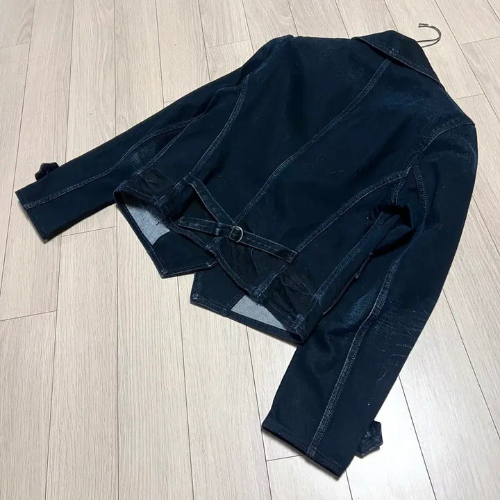 [BUNJANG] Polo Ralph Lauren Washed Denim Jacket / 폴로 랄프로렌 워싱 비조 데님 자켓 청 블랙 흑청 생지 진청 올드머니룩