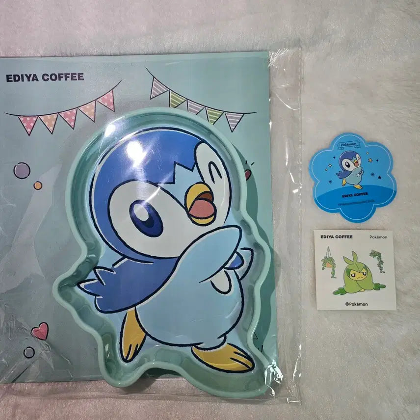 [SOLD OUT] 이디야 팽도리 그릇+스티커