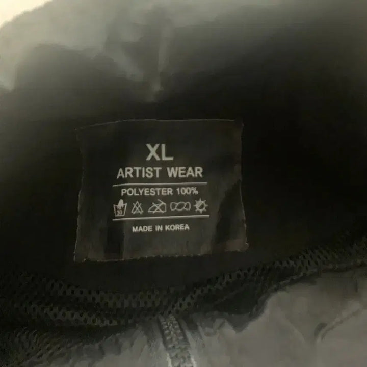 [BUNJANG] Artist Wear의 블랙 아노락 바람막이 XL / Artist Wear의 블랙 아노락 바람막이 XL
