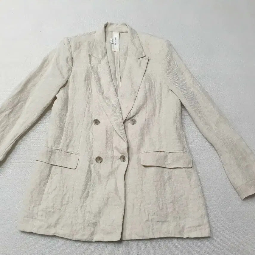 [SOLD OUT] 에셀리아 린넨 더블 버튼 자켓 여성90