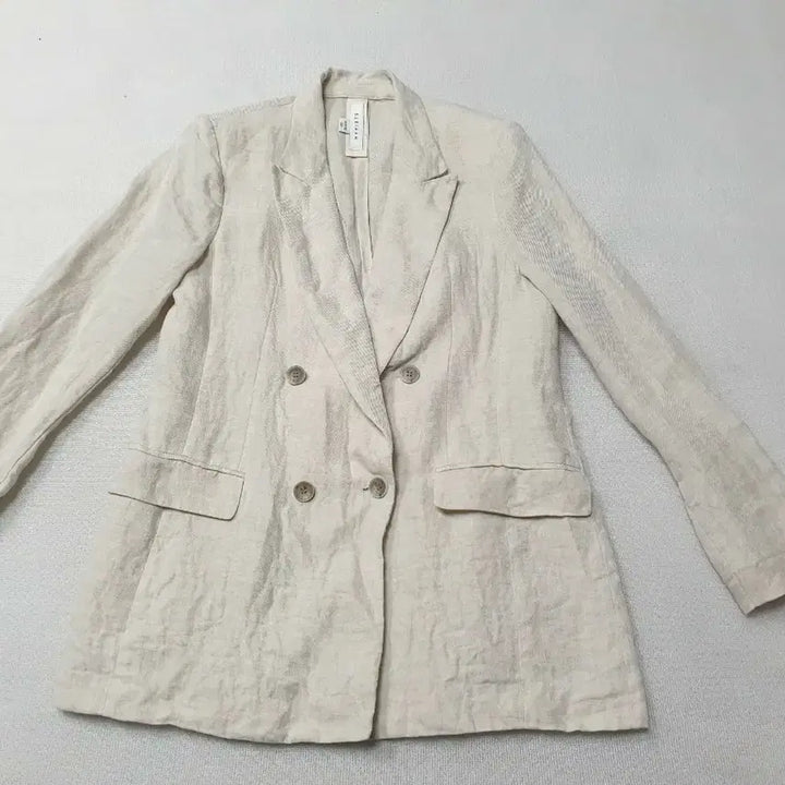 [SOLD OUT] 에셀리아 린넨 더블 버튼 자켓 여성90