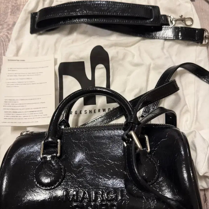 [SOLD OUT] 마지셔우드 로그백 블랙