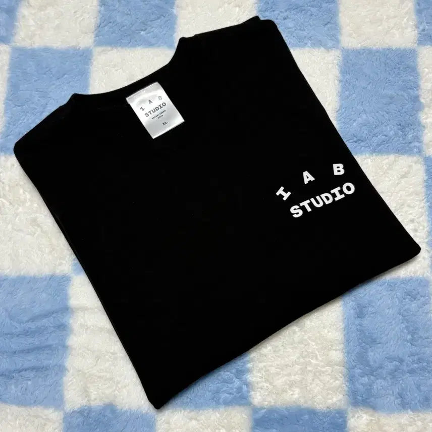 [SOLD OUT] IAB 스튜디오 블랙 반팔 티셔츠 XL