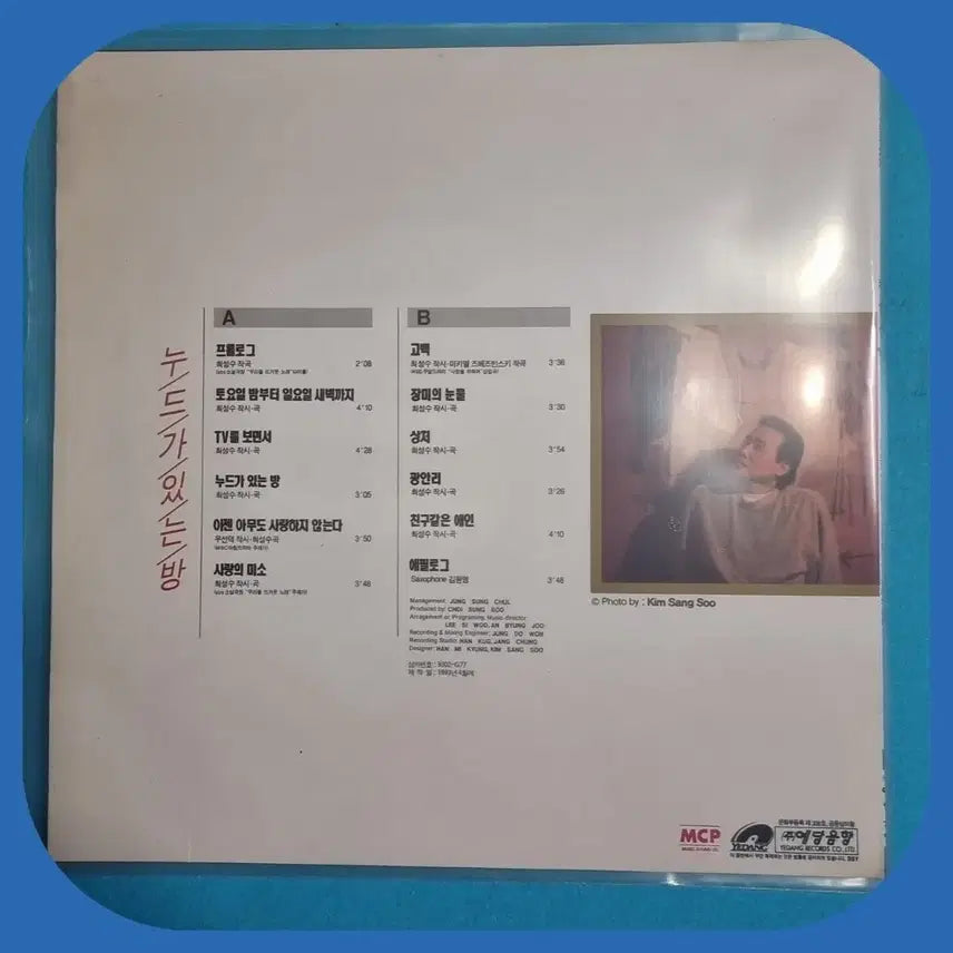 [BUNJANG] 최성수  누드가 있는 방LP NM/M / 최성수  누드가 있는 방LP NM/M