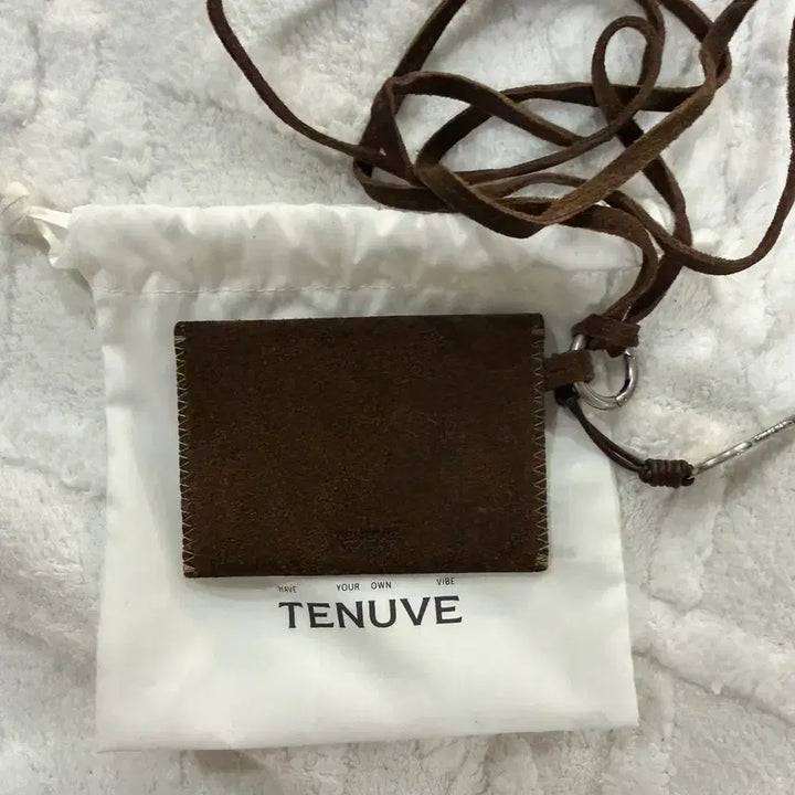 [BUNJANG] Tenue de Nîmes Suede Card Wallet / 테누브Natter Pouch Suede 카드지갑