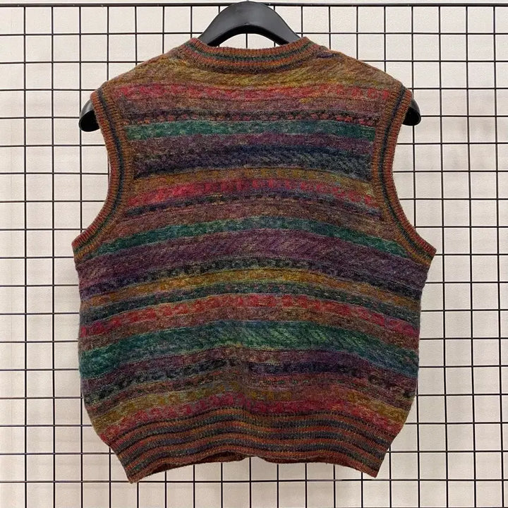 [BUNJANG] <M> 미쏘니 스포츠 울 패턴 조끼 가디건 / <M> 미쏘니 스포츠 울 패턴 조끼 가디건