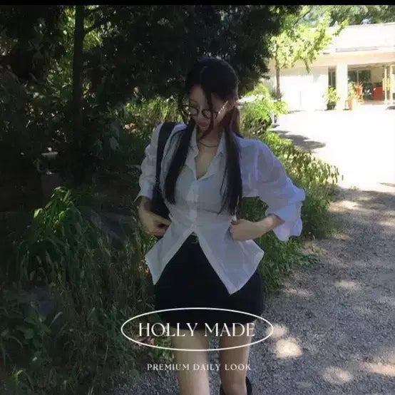 [BUNJANG] 홀리메이드 화이트 셔츠 / 홀리메이드 화이트 셔츠