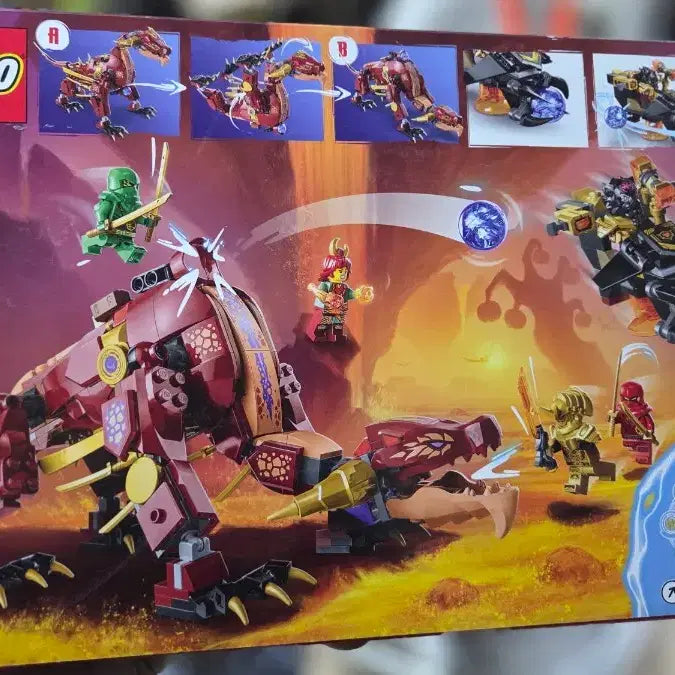 [BUNJANG] LEGO Ninjago Lava Dragon 71793 Building Set / 레고 닌자고 71793 용의기상 라바 드래곤 미개봉