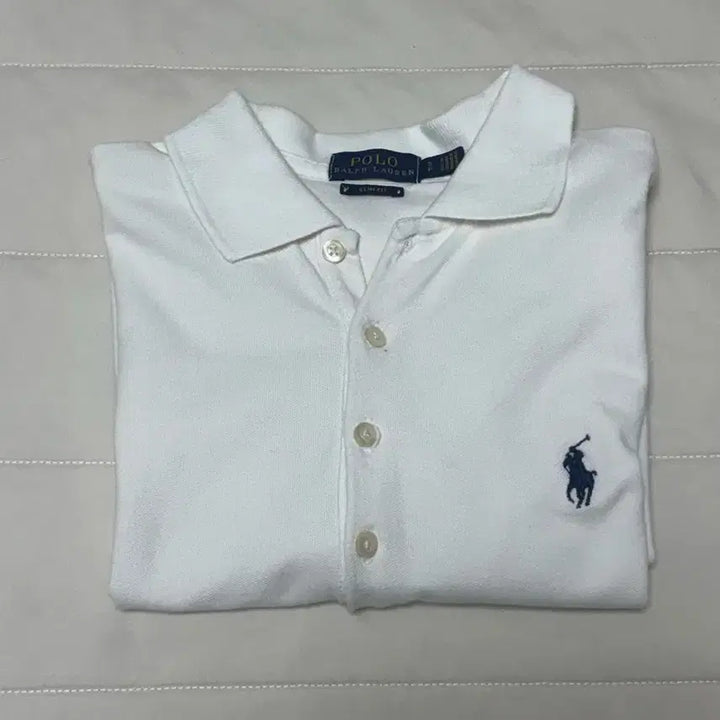 [SOLD OUT] 폴로 카라티 슬림핏 화이트 S