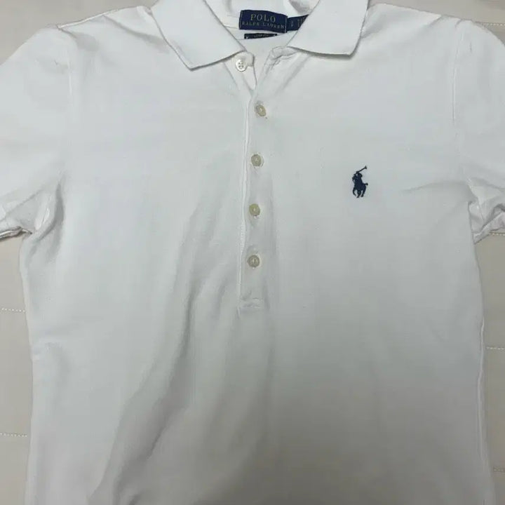 [SOLD OUT] 폴로 카라티 슬림핏 화이트 S