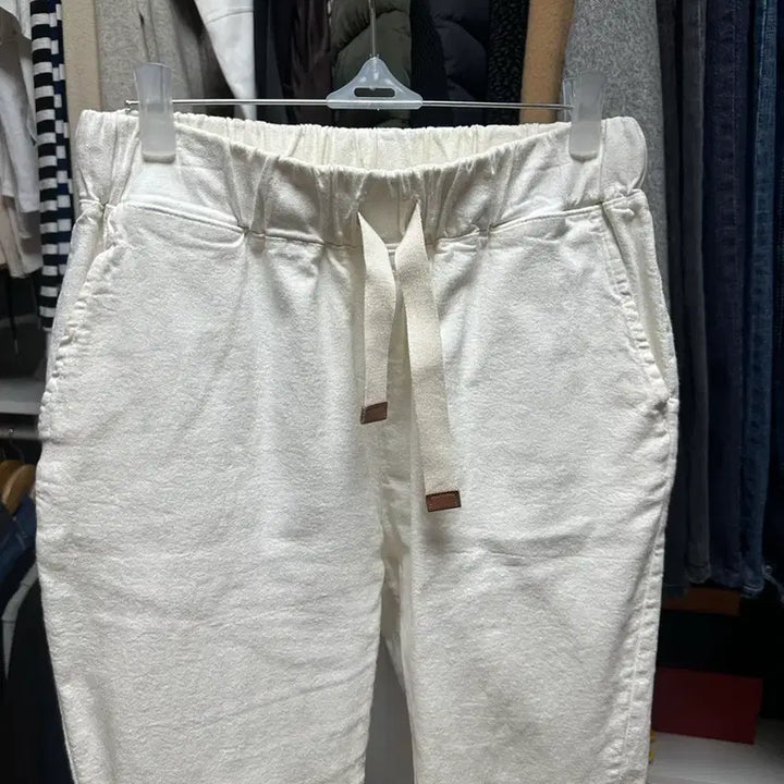 [SOLD OUT] 화이트 스트링 팬츠