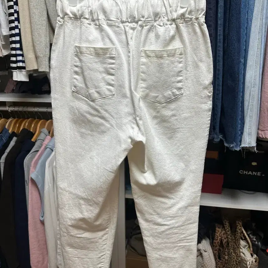 [SOLD OUT] 화이트 스트링 팬츠